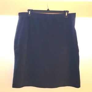 Corduroy Pencil Skirt